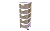 ארגונית 5 מגירות עמוקות